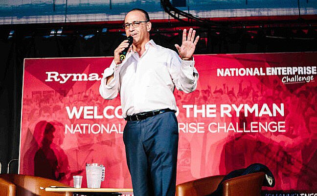 Malbank students - Theo Paphitis and Ryman enterprise challenge