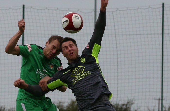 Theo Stair challenges for the ball(1)