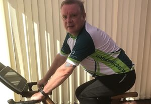 Nantwich businessman’s indoor cycle ride for NHS centres