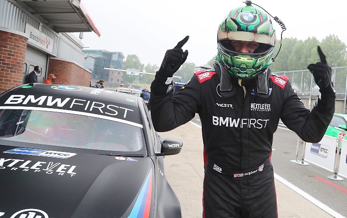 Tom Oliphant - BTCC driver - win at Brands Hatch