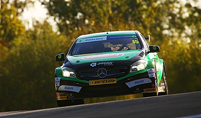 Tom Oliphant at Brands Hatch