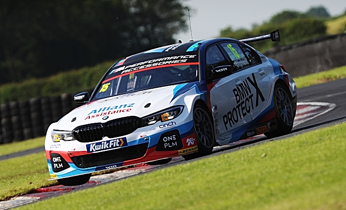 Tom Oliphant at Croft circuit - Oulton Park