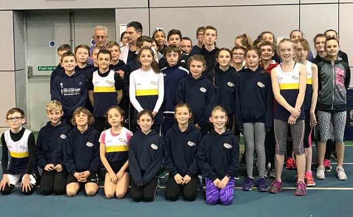 Tom Pink Crewe and Nantwich athletes U11s and U13s