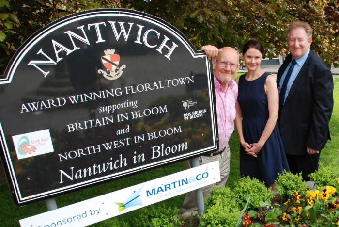 Tony Percival, Hannah Wharton, Shaun Cafferty - Nantwich in Bloom