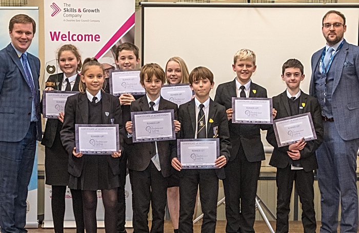 Shavington Academy runners up in trading challenge