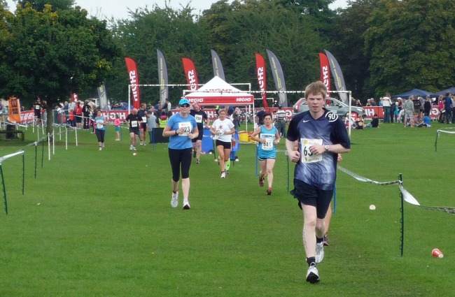 Triathlon run - Barony Park