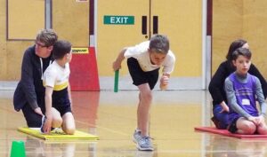 U11 boys relay sportshall finals widnes, crewe and nantwich athletics