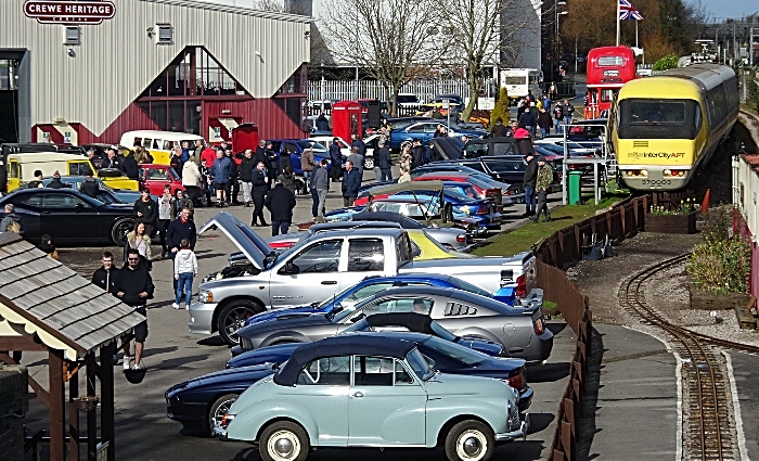 Vehicles on display at Crewe Heritage Centre (1)