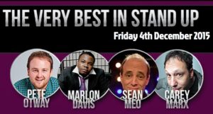 Very Best in Stand Up returns for December Nantwich show