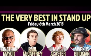 Review: Four comedians deliver at Nantwich Civic Hall