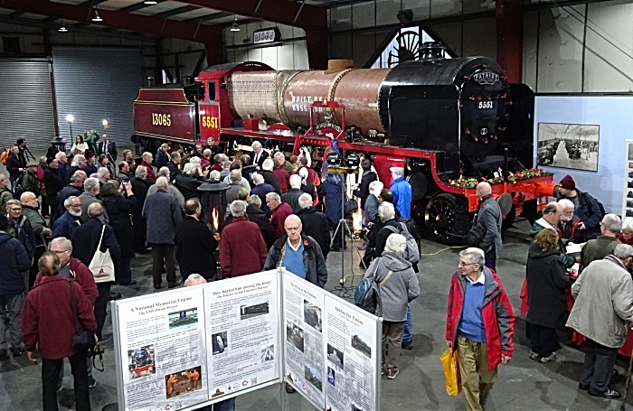 Visitors view The Unknown Warrior and display boards (1)