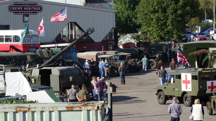 Wheels of War Past and Present classic military vehicle show