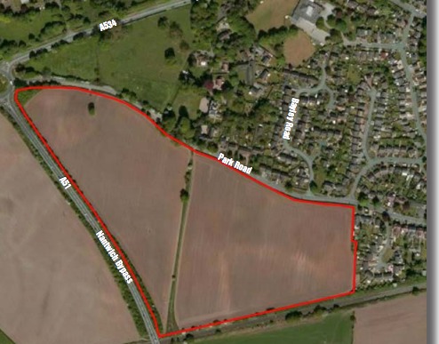 Willaston housing plan overhead