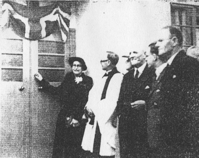 Wistaston Memorial Hall opening - 26th March 1949