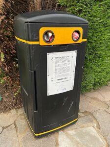 Wistaston Scout Group - an aluminium can collection bin (1)