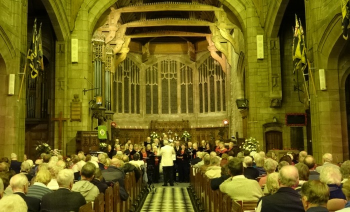 Wistaston Singers at Port Sunlight (2)