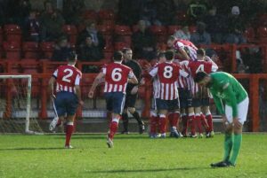 Nantwich Town suffer Boxing Day defeat at Witton Albion