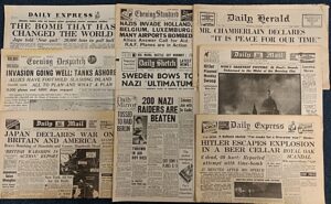 World War 2 newspapers