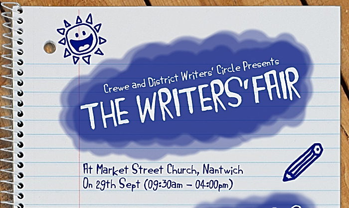 Crewe District Writers' Circle - Writers Fair Flyer