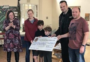 Wybunbury youngsters run fundraising scheme in memory of Lewis Crossley