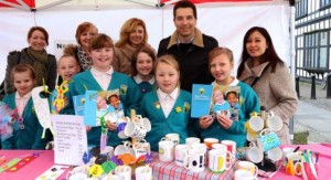 Nantwich school pupils show off business brains on market stall