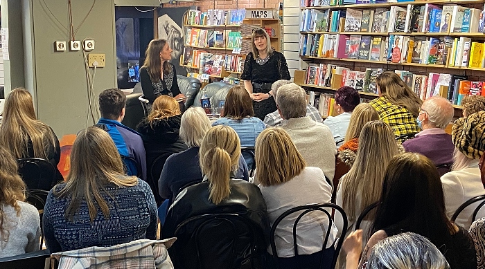 Yvette Fielding is interviewed by Katherine Woodfine (1)