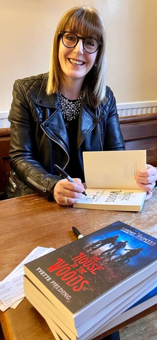 Yvette Fielding signs copies of her new book at Nantwich Bookshop & Coffee Lounge (1)