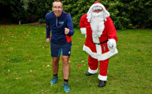 Nantwich runners support Weston Christmas Light Display