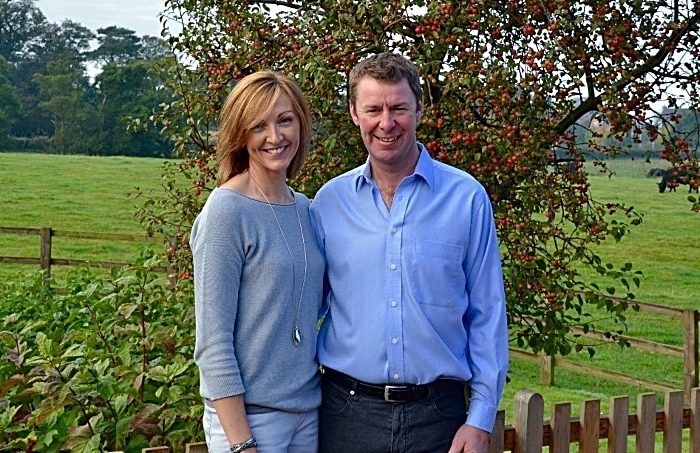 andrew and sarah shufflebotham, at cheerbrook