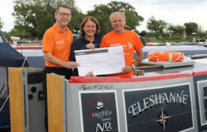 Aqueduct Marina raises more than £17,000 in six years