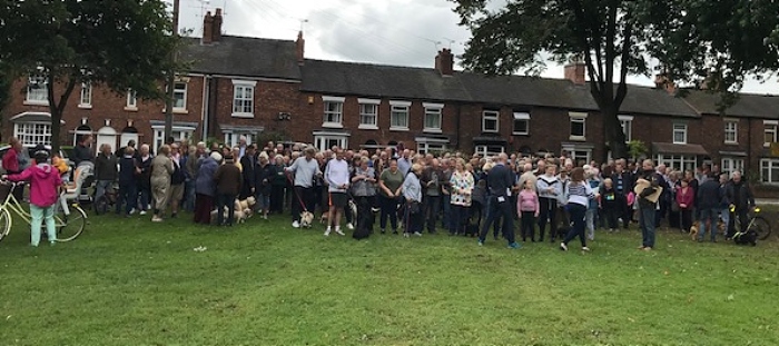 protest -barony park protestors