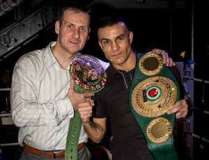 Boxing world champion Robin Reid attends Nantwich event