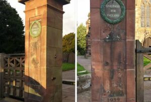 Anger as thieves swipe historic war memorial plaques from Bunbury church