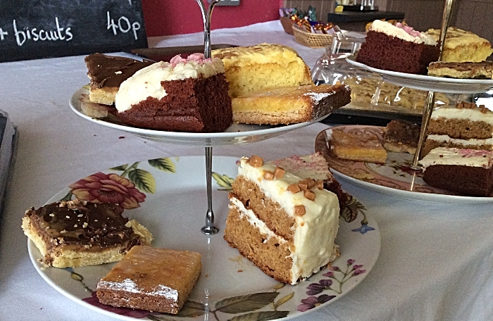 cake selection - wingate centre cafe