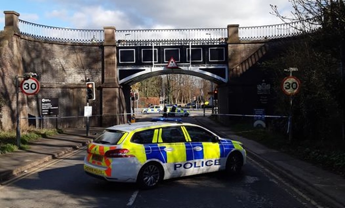 canal bridge road closure - pic by Jonathan White