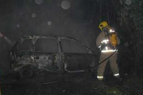 car fire Welsh Row Nantwich