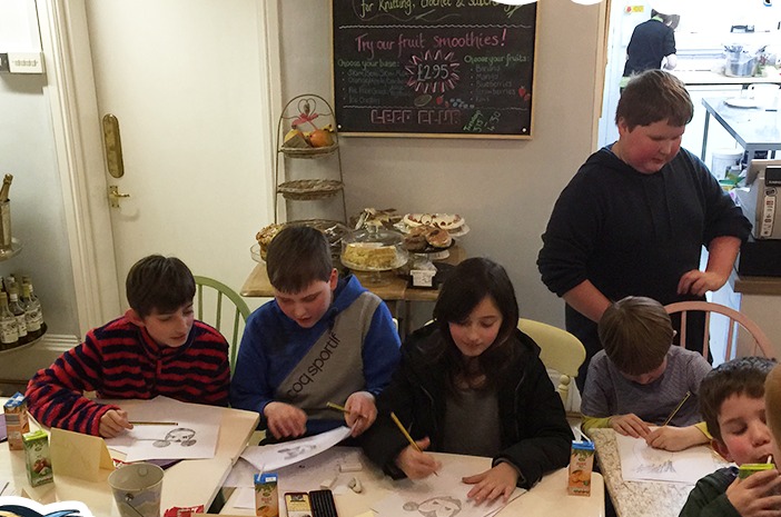 cartoon academy workshop in Nantwich