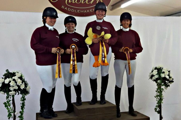 cheshire chicks dressage team