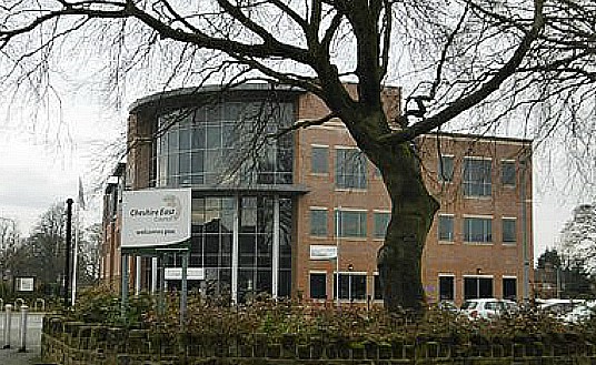 Ombudsman - cheshire east council headquarters - pic by Mike Faherty