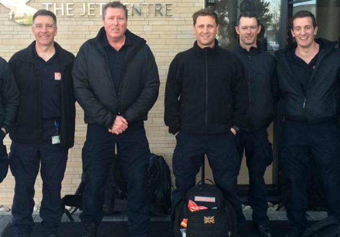 cheshire fire crew heading to Nepal