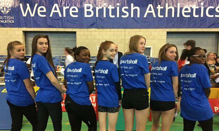 cheshire u15 girls sportshall UK finals