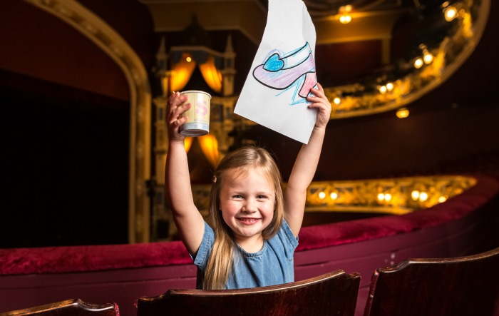 children's colouring competition, Crewe Lyceum pantomime Cinderella