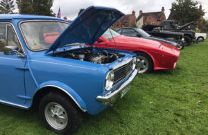 Vintage Transport Rally staged at Shavington pub The Elephant