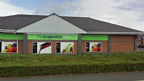 co-op store cronkinson farm, stapeley