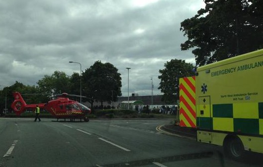 crewe town centre stabbings - pic by CreweNPU