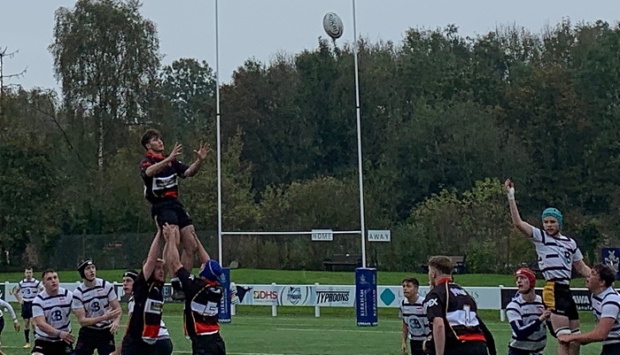 deegan lineout v Preston Grasshoppers