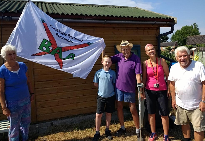 flag flying - weaver primary allotment winner