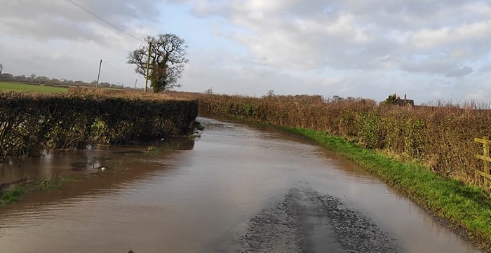 flooding at welshmans lane