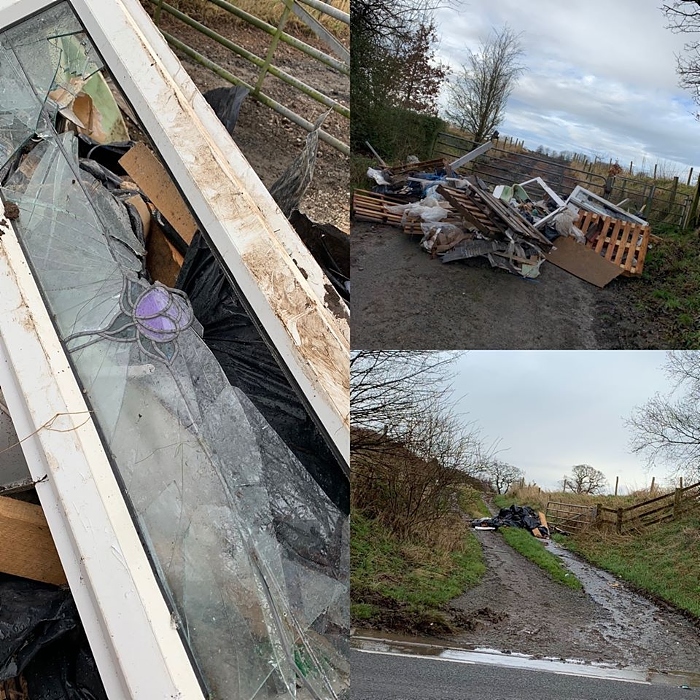 fly tippers - pic by Nantwich Police