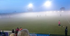 Nantwich Town 0-0 Frickley Athletic – match abandoned by fog